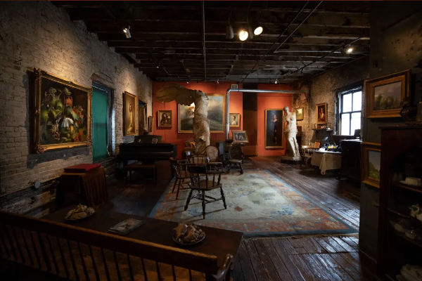 Art Studio - NY post article on Frank Mason studio